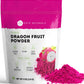 Kate Naturals Dragon Fruit Powder For Baking & Drink (4Oz). Vegan, Gluten Free Dried Pink Pitaya Powder For Dragonfruit Syrup, Smoothie & Food Coloring