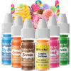 Oil Based Food Coloring For Chocolate - 6 Colors Upgraded Food Coloring For Cake Decorating, Ercorart Edible Oil Food Dye For Ca