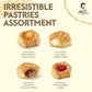 Pasticceria Matilde Vicenzi 5 Oclock Tea Time Cookie Assortment Gift Tin - Butter Pastries, Chocolate & Vanilla Filled Gourmet Cookies - Bakery Snacks Made In Italy For Gifting - 13.76Oz (390G)