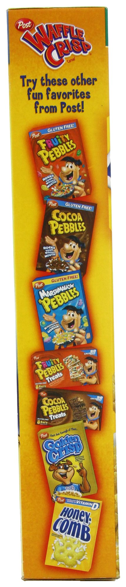 Post Waffle Crisps Cereal, 11.5 Oz
