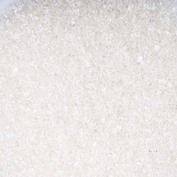 Kasvan White Sanding Sugar Sprinkles - Edible Sugar Crystals, Baking Cake Decorations, Ice Cream Toppings Cupcake Decorating, We