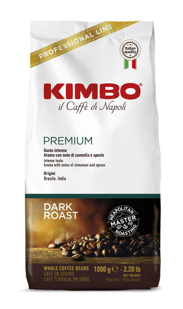 Kimbo Dark Roast Espresso Whole Bean, 1Kg (1010G) Bohne