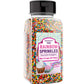 Unpretentious Rainbow Sprinkles Jimmies 2 Cup Shaker Jar - Colorful & Bright for Festive Occasions