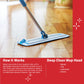 E-Cloth Deep Clean Mop Head, Reusable Damp Microfiber Mop Head, 300 Wash Guarantee, 1 Pack