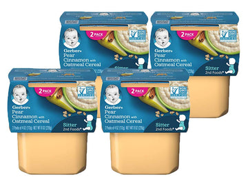 Gerber Baby Food, 2Nd Foods (Pear Cinnamon Oatmeal)