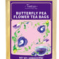 TeeLux Butterfly Pea Flower Tea Bags, Premium Dried Butterfly Pea Flower for Blue & Purple Drinks and Food Coloring, 100 Count