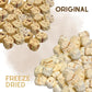 Airmont Farm Freeze-Dried Salt Water Taffy - Chocolate Chip - 2 oz - Bite-Sized Pieces - Crunchy Snack