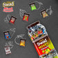 Swad Orange Candy Enriched With Vitamin C | Flavored Sugar Easter Candy | Orange Bite | 150 Toffee Jar