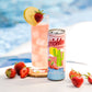 Pricklee Wild Strawberry Cactus Water - Natural Sports Drink, Low-Sugar, Low-Calorie, 12 Fl Oz (Pack of 12), Non-Sparkling