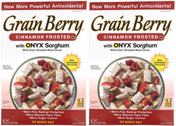 Grain Berry Whole Grain Shredded Wheat Cereal - Case of 6 - 16 OZ2