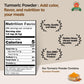 LAXMI Turmeric Powder - Natural Non-GMO - 7oz (200g) - Guaranteed Quality and Taste