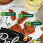 BE LEAF Plant-Based Jerky - High-Protein Vegan Snack, 3.50 Ounce Pack