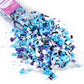Cobakey Galaxy Star Sprinkles - Pearl Sugar Mix for Cake Decorating, Cupcake Toppers, Ice Cream & Cookie Decorations, 4.23oz