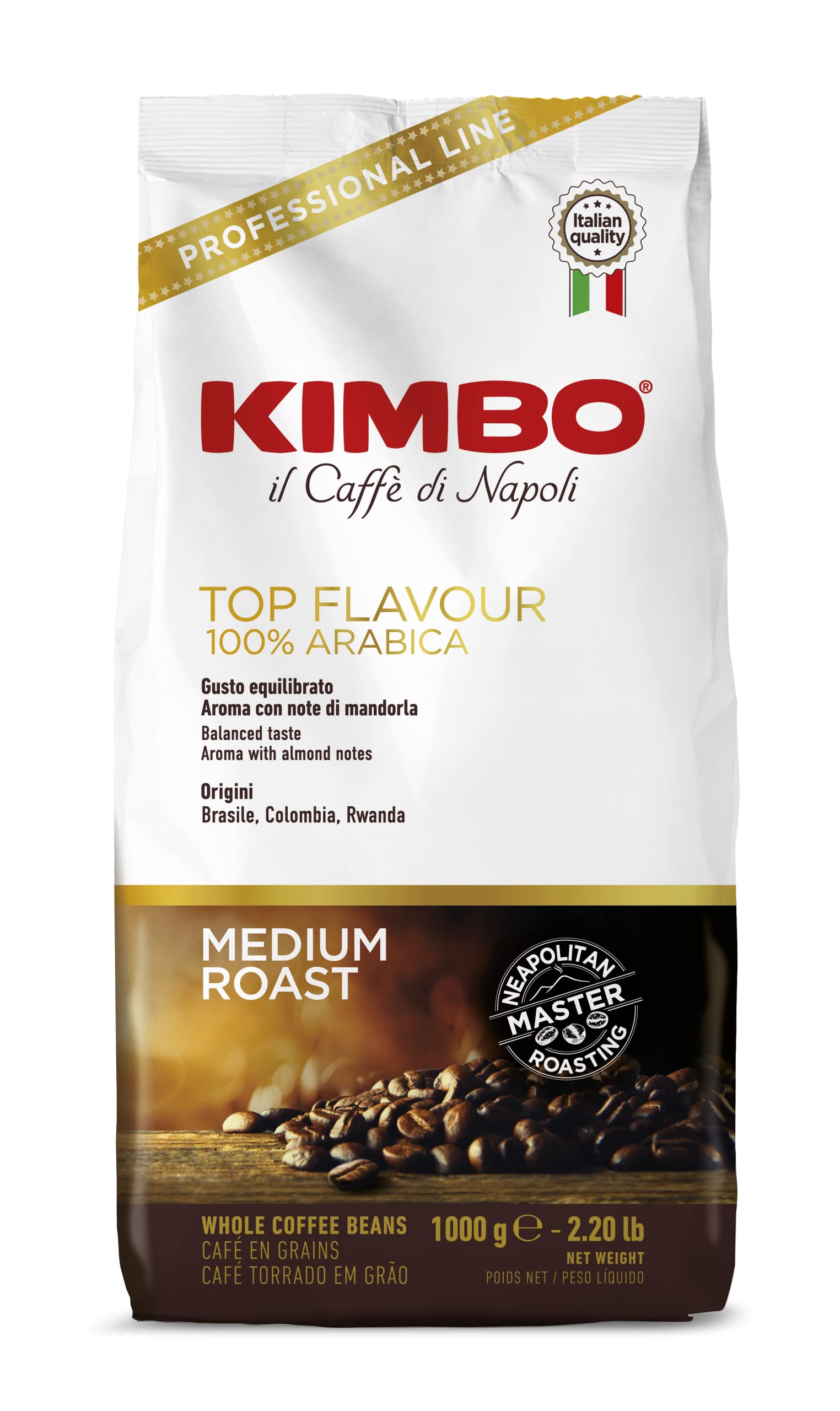 Kimbo Espresso Top Flavour, 1Kg Bohne [Misc.]