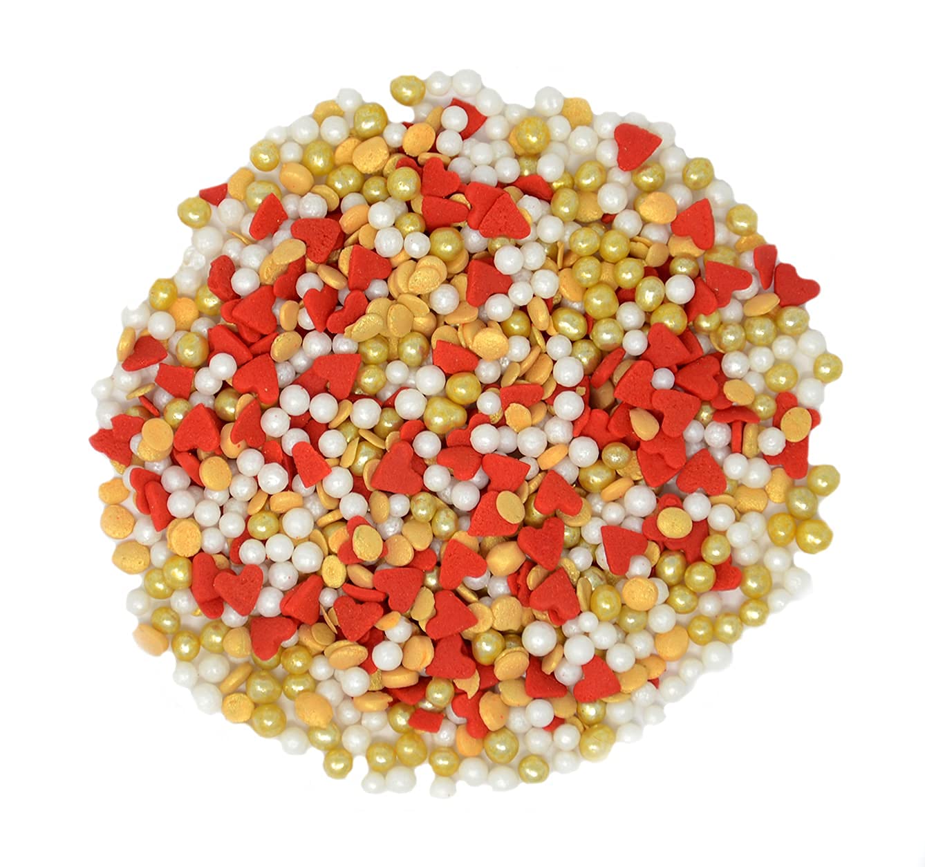 Mystic Sprinkles Valentine'S Day Sprinkle Mixes (Love Story In Gold 3.5Oz)