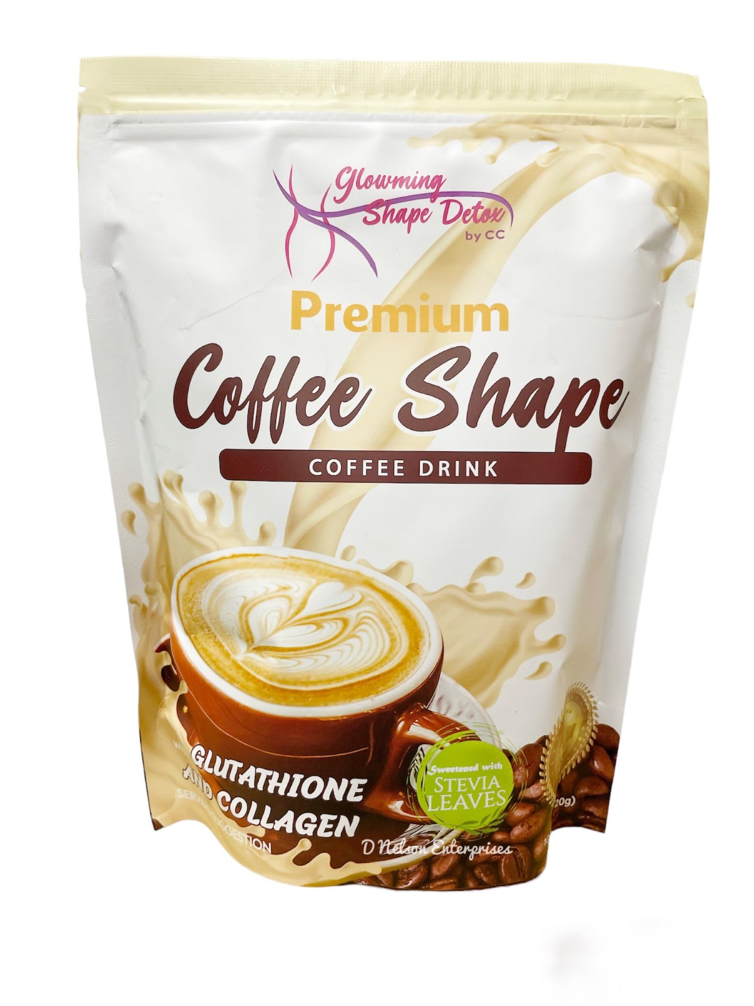 Cris Cosmetics Top-Grade Coffee Shape Coffee Drink 10 Sachets