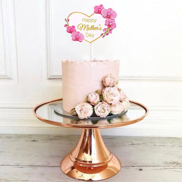 15 Pcs Happy Mother'S Day Cake Topper Mom Letter Cake Topper Pink, Decorative Party Cake Decoration For Mother'S Day