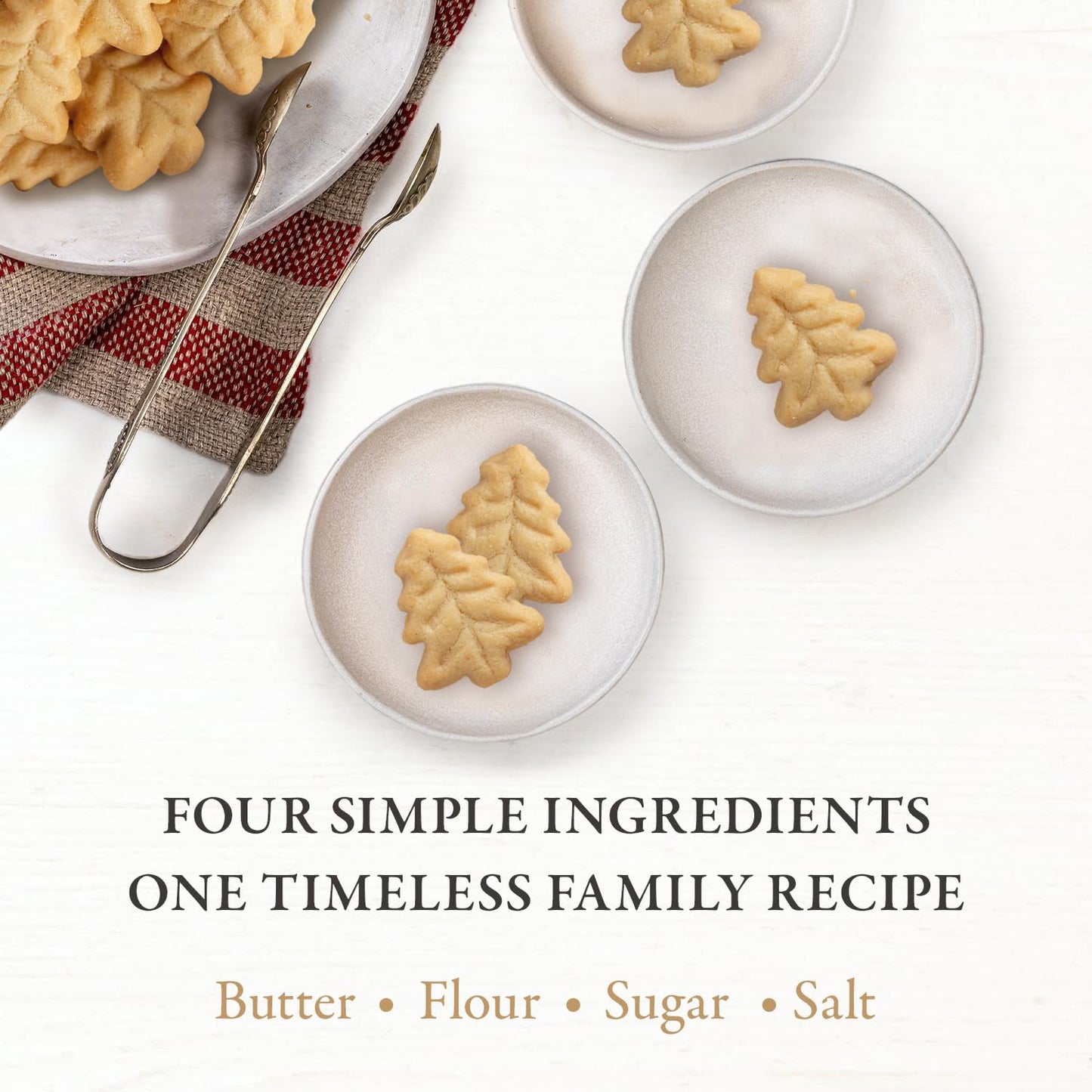 Festive Mini Bag Shortbread Trees