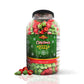 Stonehedge Farms Christmas Kettle Corn - 26 Ounce Barrel - Deliciously Old Fashioned - Red, And Green Popcorn