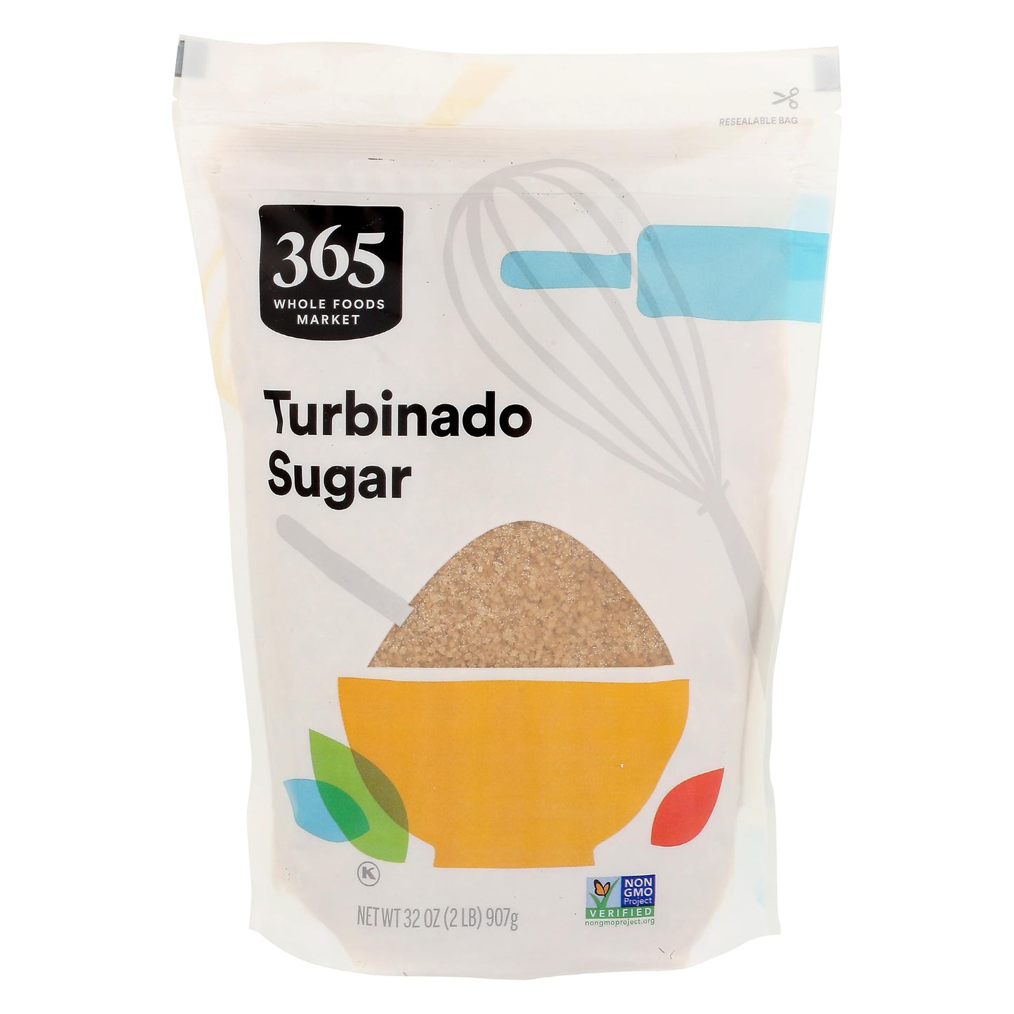 365 by Whole Foods Market  Turbinado Sugar  32 Ounce