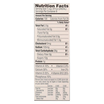 Rice Dream Vanilla Enriched Rice Drink