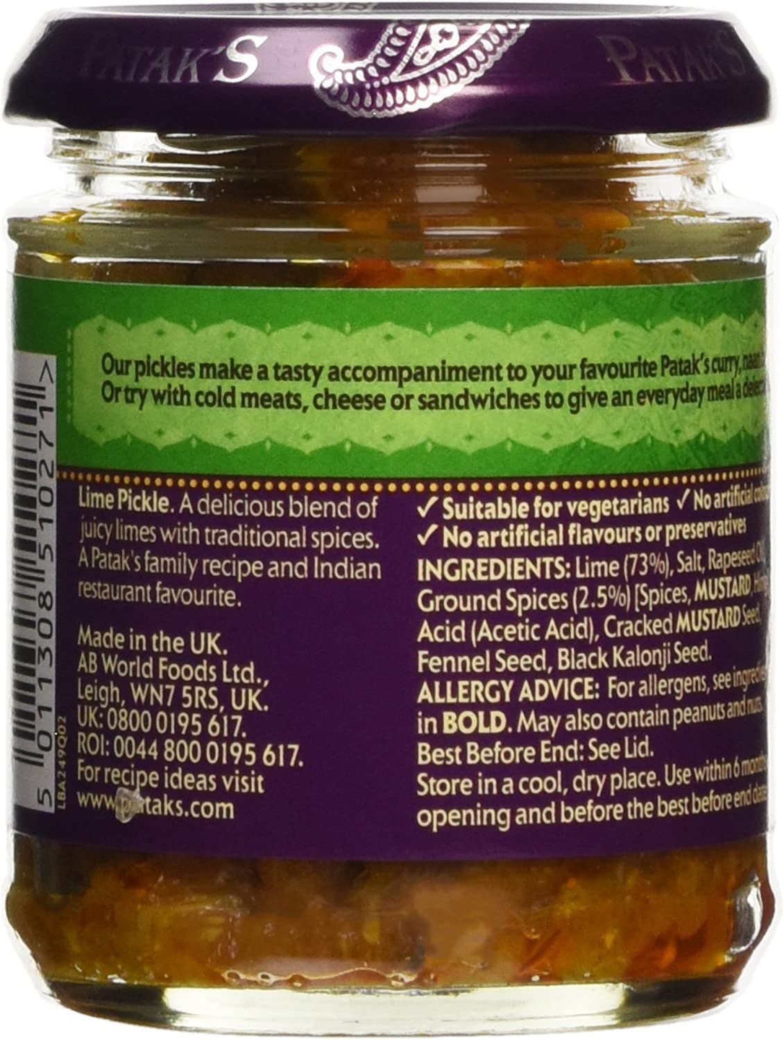 Lime Pickle 170G