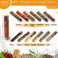 12Pcs Herbs Seasoning Spice Gift Set - Complete Starter Spices Seasonings Glass Tubes Gift Set For Men & Women, Cooking Variety