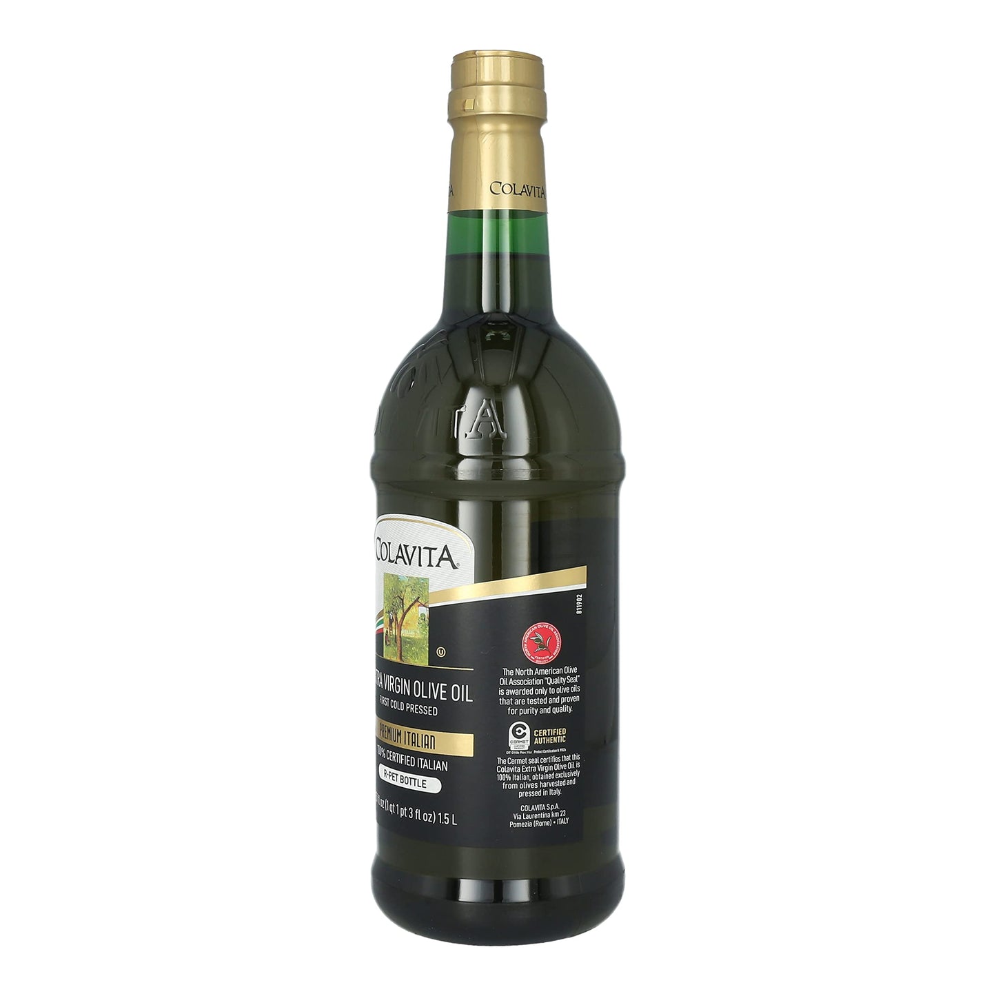 Colavita Premium Italian Extra Virgin Olive Oil, 51 Fl Oz, 1.5L Rpet Plastic