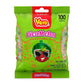 Dulces Vero Vero Pica Sandia Chili Watermelon Flavor Gummy Mexican Candy,100 Pieces,1 Lb,5.15 Oz