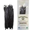 12 Vanilla Beans For Making Vanilla Extract Grade A - Non-Gmo Planifolia Vanilla Beans Bulk, 6-8 Inches Vanilla Beans For Making