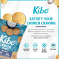 KIBO Sea Salt Flavor Gluten Free Non GMO Plant Based Lentil Chips 28 grams, 12 pack