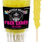 Buffalo Bills Banana (Yellow) Rock Candy On A Stick (12-Ct Cup Yellow Rock Candy Crystal Sticks)