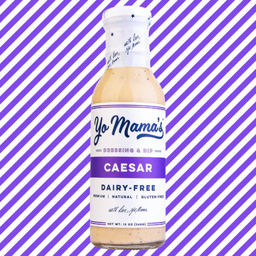 Yo Mama'S Foods Keto Classic Caesar Dressing And Dip - Pack Of (4) - Low Carb, Low Sodium, And Gluten-Free