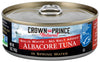 Crown Prince Natural Solid White Albacore Tuna in Spring Water, No Salt Added, 5 Ounce Cans (Pack of 12)