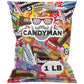 CANDYMAN Chocolate & Candy Bundle, Mixed Individually Wrapped Treats, Fun Mini Sized, 1 LB