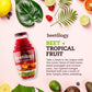 Beetology Organic Beet and Tropical Juice, 8.45oz (6 Pack) | 100% Cold Pressed | Heart Healthy | Nutrient Packed Vegetable Juice