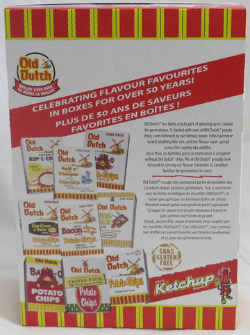 Old Dutch Ketchup Chips - 220G/7.8Oz Box, (Imported From Canada)