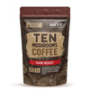 Instant Mushroom Coffee Dark Roast (60 Servings) With 10 Mushrooms (Lions Mane, Cordyceps, Turkey Tail & Other) Mixed With Gourm