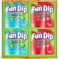 Fun Dip Candy  Halloween Trick or Treat Razz Apple Magic Dip & Cherry Yum Diddly Dip Candy Pouches  44 ct