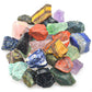 Forby 3 Lbs Bulk Rough Madagascar Stones Mix - Large 1'' Natural Raw Stones Crystal For Tumbling, Cabbing, Fountain Rocks, Decor