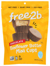 Free2b Foods Sun Cup Minis Rice Chocolate Filled With Creamy Sunflower Seed Butter, Free From Allergen, Non GMO Verified, Certif