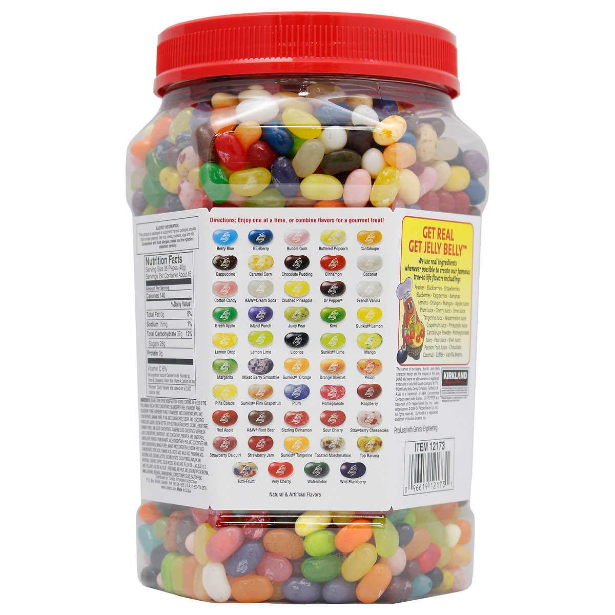 Kirkland Signature 49 Flavors Of The Original Gourmet Jelly Bean, 64 Oz