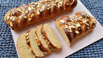 Tsoureki Greek Traditional1.5 Lb Sweet Bread (Brioche) By Artisan Levant - Ideal For French Toast (Traditional)