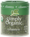 Simply Organic Cilantro Leaf Cut & Sifted Certified Organic, 0.14-Ounce Containers (Pack of 6)
