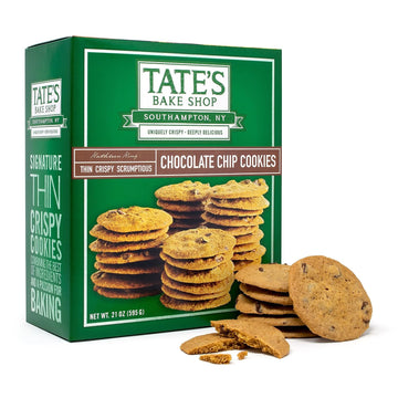 Tate's Bake Shop thin crispy scrumptious Chocolate Chip Cookie Box, 21 Ounce