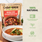 Casa Verde | Red Bean Pozole, 100% Natural Food, Pack Of 6, Real Taste With Mild Red Peppers | 100% Vegan & Non-Gmo, Plant Based