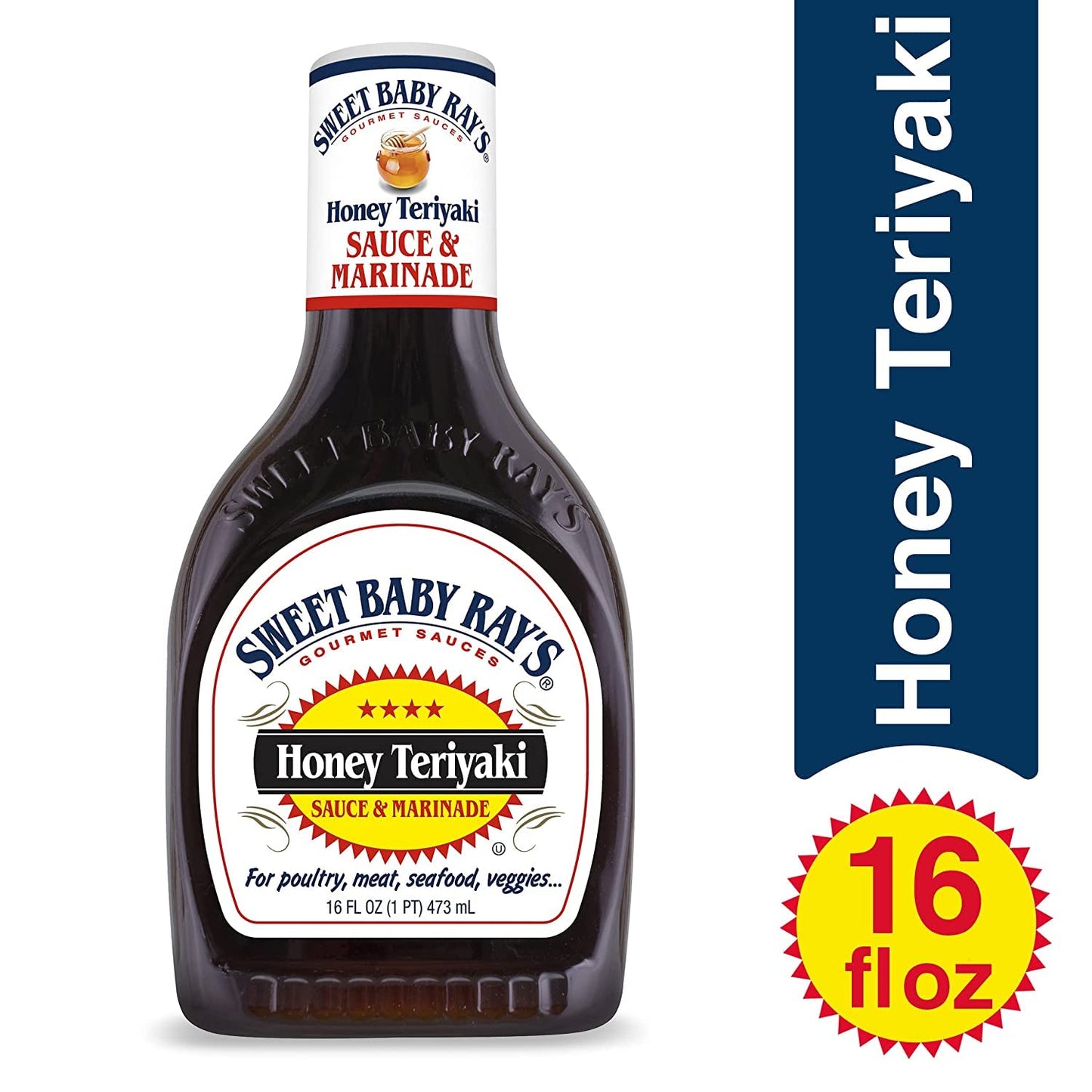 Sweet Baby Ray'S Teriyaki Sauce And Marinade, 16 Fl Oz (Pack Of 3)