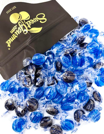 SweetGourmet Sugar-Free Berry Mix Hard Candy | Blue Raspberry, Blackberry | 2 Pounds