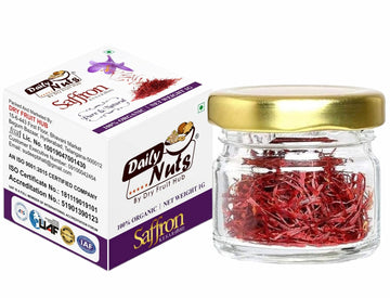 Dry Fruit Hub Saffron Original Kashmiri Kesar 1Gm Daily Nuts Kesher | Keshar Kashmir Zafran | Kisar | Kungumapoo Original For Pr