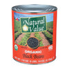 Natural Value Black Beans 108 Ounce -- 6 Per Case.